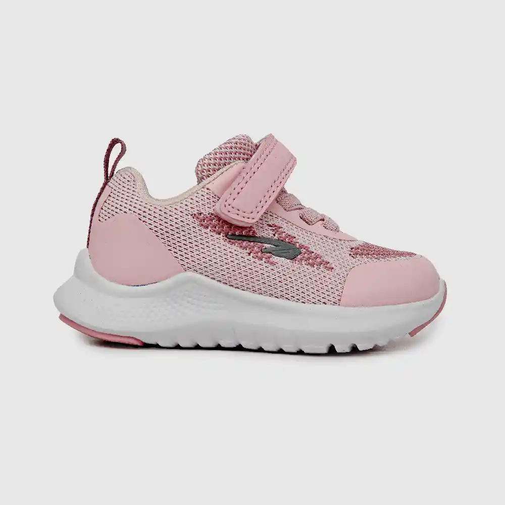 Zapatillas Botella Reciclada Niña Rosado Talla 31