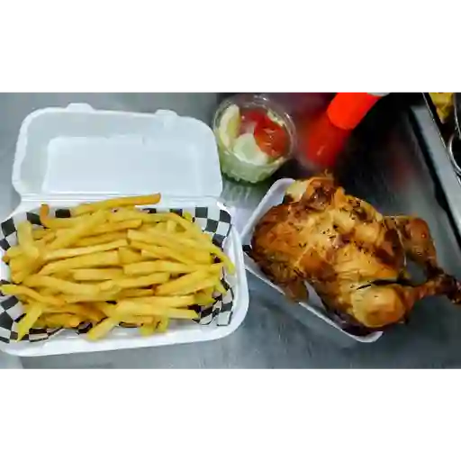 Pollo entero - combo