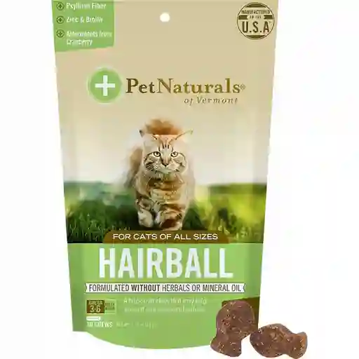 Pet Naturals Snack Para Gato Hairball