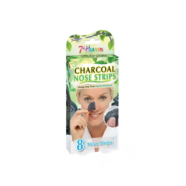 7 Heaven Banda Para Nariz Charcoal Nose Strips