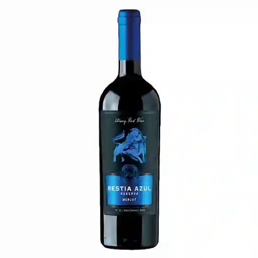 Bestia Azul Vino Tinto Merlot Reserva