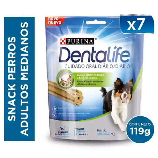 Dentalife Snack Cuidado Oral Para Perro Adulto Raza Mediana