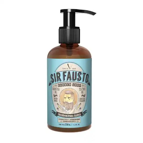 Sir Fausto Shampoo Para Barba