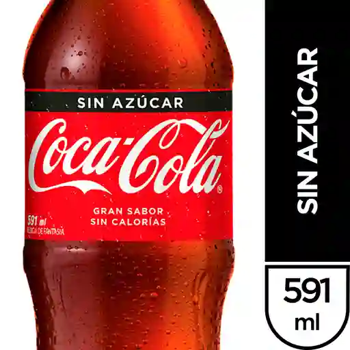 Coca-Cola Sin Azúcar 591 Ml