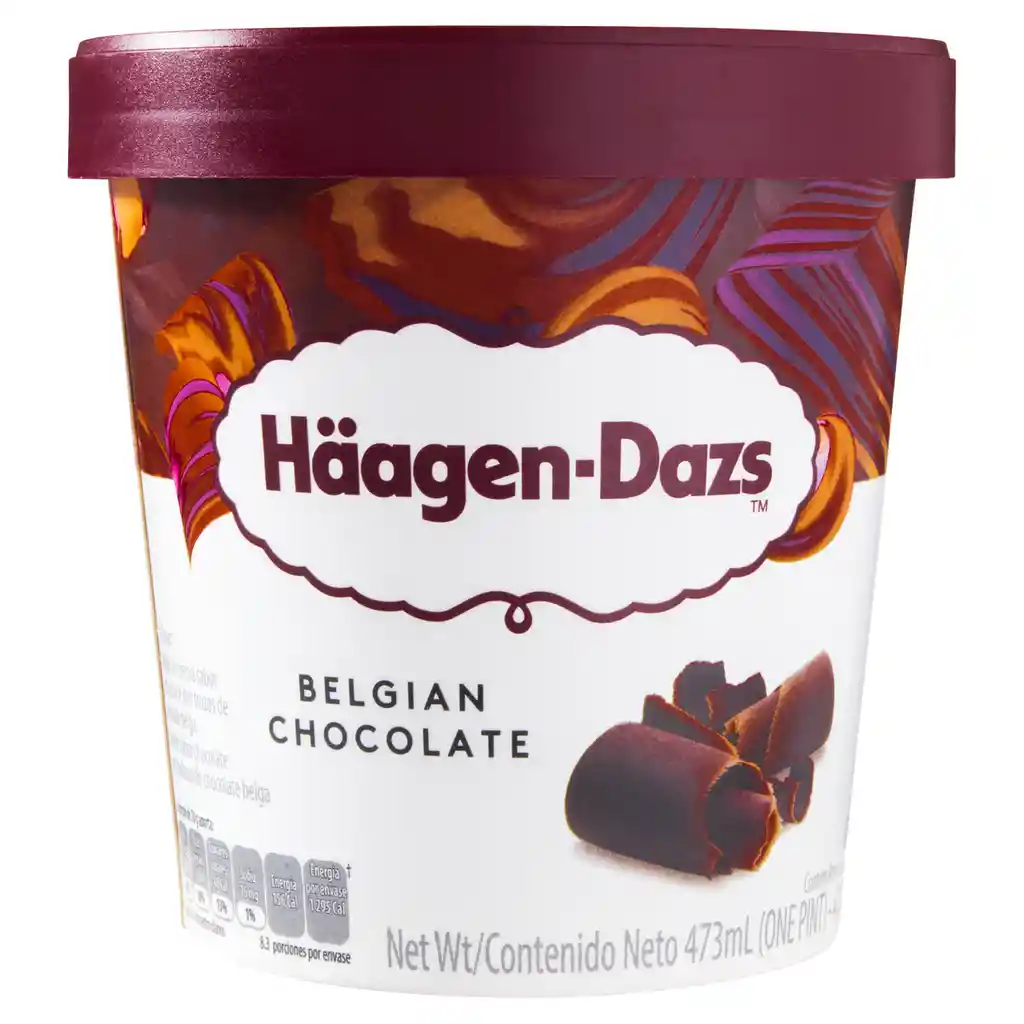 Haagen DazsHelado De Chocolate Belga