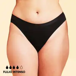 Bloodygreen Bikini Flujo Intenso Negro Talla M