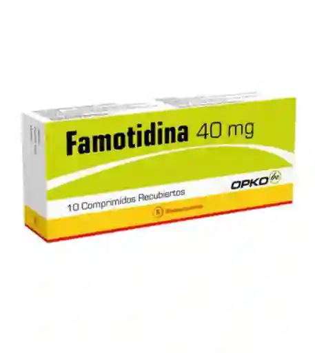Opko be Famotidina Comprimidos Recubiertos (40 mg) 