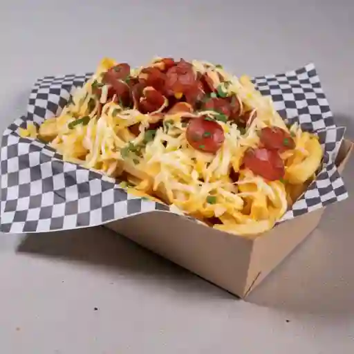 Papas Fritas Bastón con Chorizo-Grande