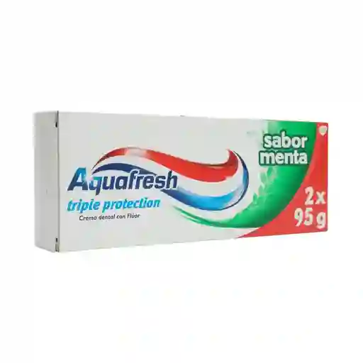 Aquafresh Crema Dental Triple Protección Sabor a Menta