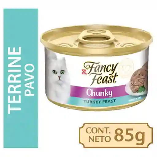 Fancy Feast Alimento Para Gato Sabor a Pavo