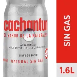 Cachantun Agua Mineral sin Gas Pura Libre de Sodio