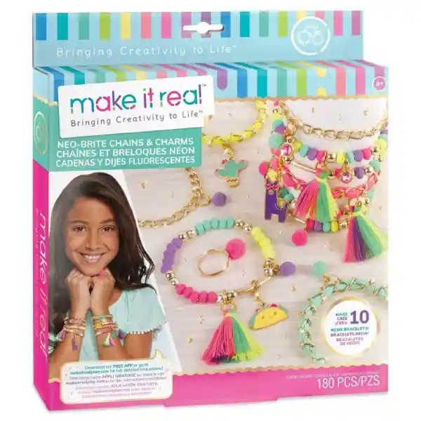 Make it Real Juguete Pulseras Para Armar y Crear