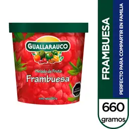 Guallarauco Helado de Fruta Frambuesa