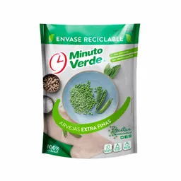 Minuto Verde Arvejas Extra Fina Premium Congelada