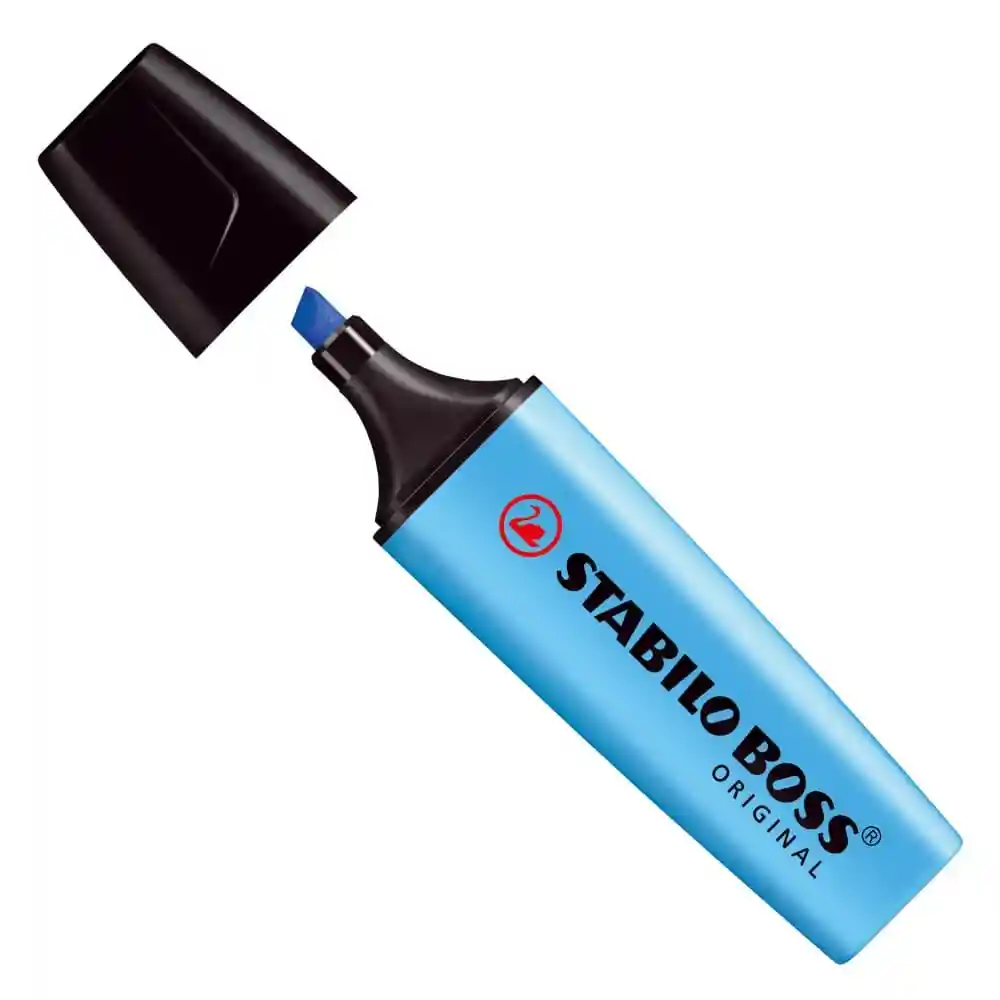 Resaltador Boss 70/31 Celeste Stabilo