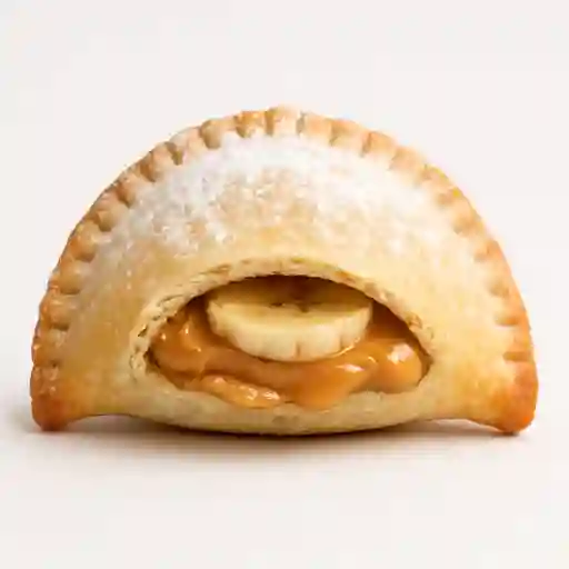 Manjar mantequilla de maní plátano