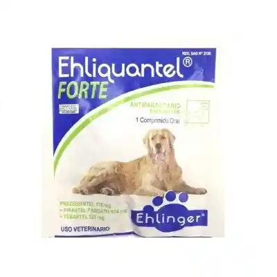 Ehliquantel Forte Antiparasitario Para Perro