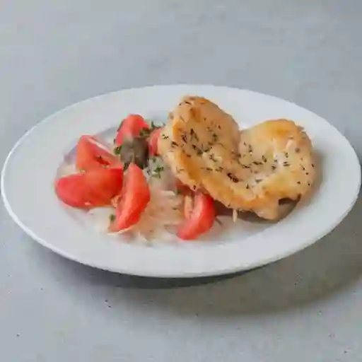 Filete de pollo con agregado