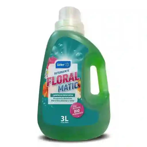 Líder Detergente Liquido Floral Bid