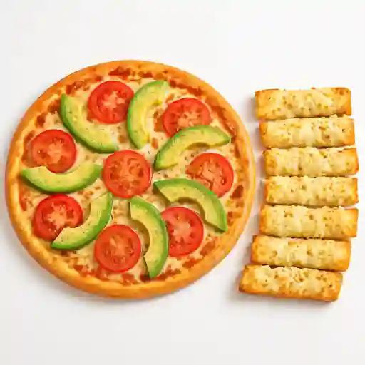 Pizza Palta Meléndez + Pan de Ajo y Queso X10