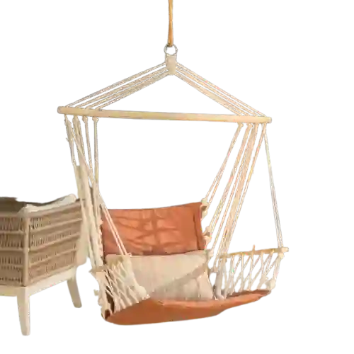 Hamaca Tipo Silla Apoya Brazo Madera 50 x 50 x 100 cm Casaideas