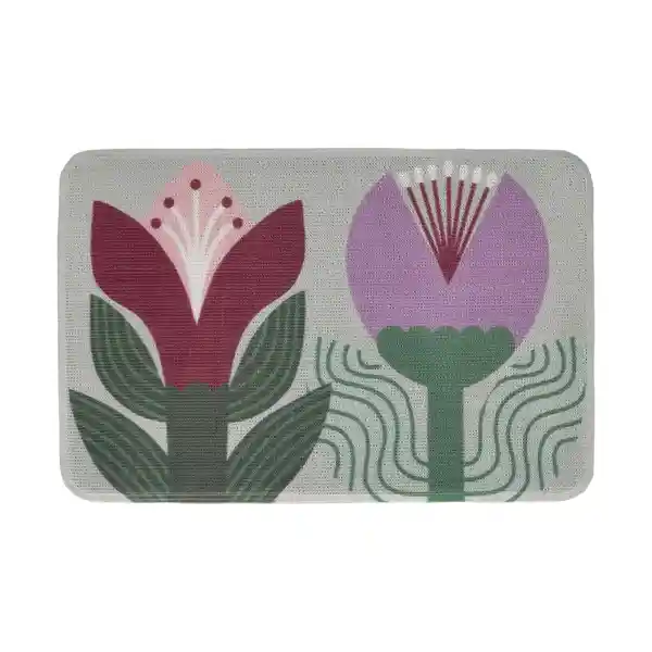 Limpiapies de Pvc Estampado 40 x 60 cm
