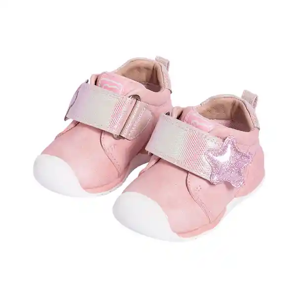 Zapato Bebe Niña Rosado Pillin 24