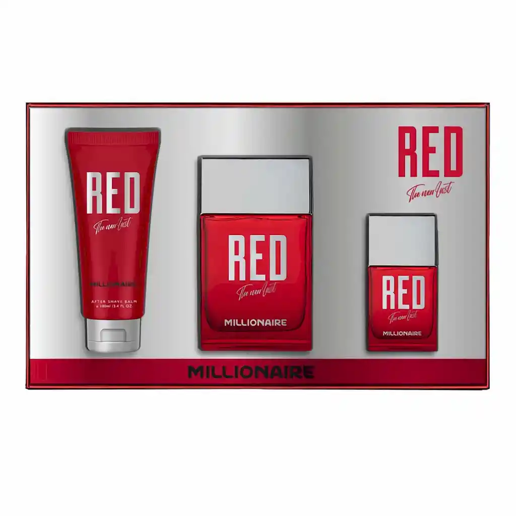 Millionaire Estuche Red Lust + Red Lust + After Shave