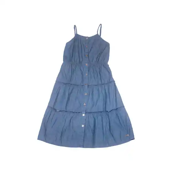 Vestido Niña Azul Pillin 6 a