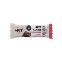 Wild Fit Snack Barra Proteína Low Carb Chocolate Bitter Avellana