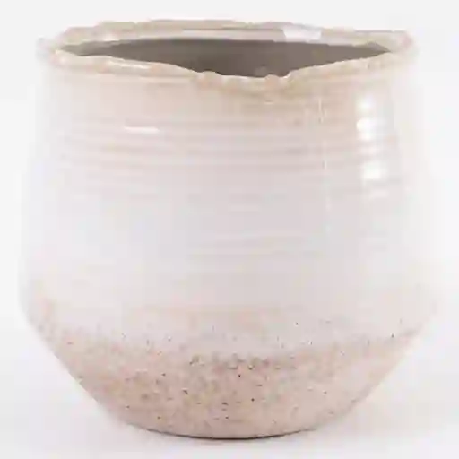 Macetero Cerámica Textura Vern Ripley Home