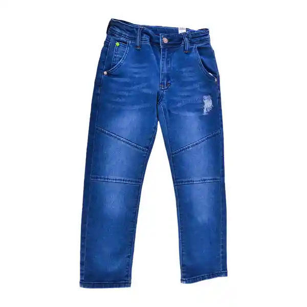 Jean Niño Azul Talla 12 Pillin