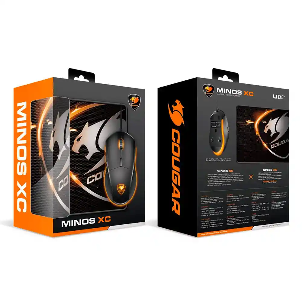 Kit Para Pc Mouse Mousepad Cougar