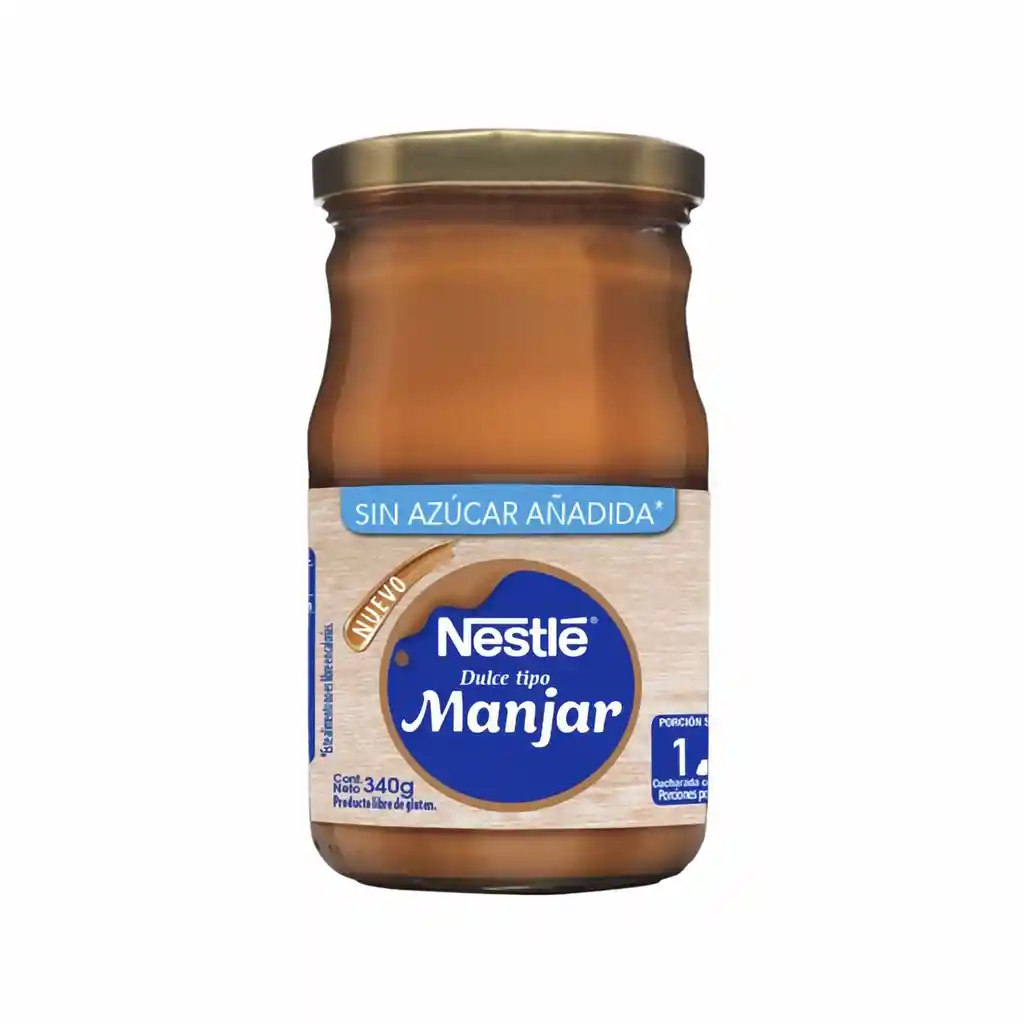 Nestlé Dulce Tipo Manjar sin Azúcar Añadida