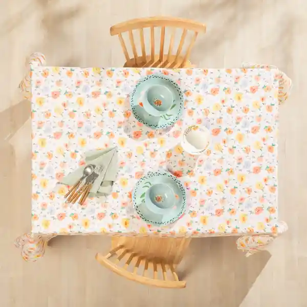 Mantel Jacquard Estampado 160 x 160 cm Casaideas