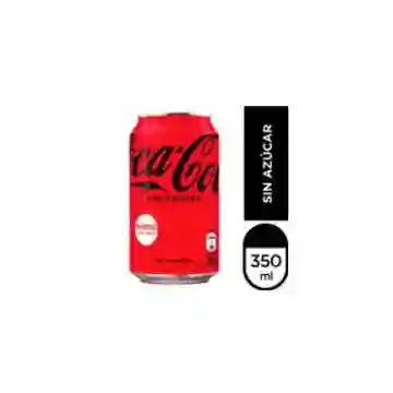 Coca Cola Sin Azúcar Lata 350 ml