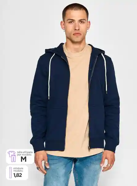 Polerón Algodón Hombre Index Switch Talla Xl