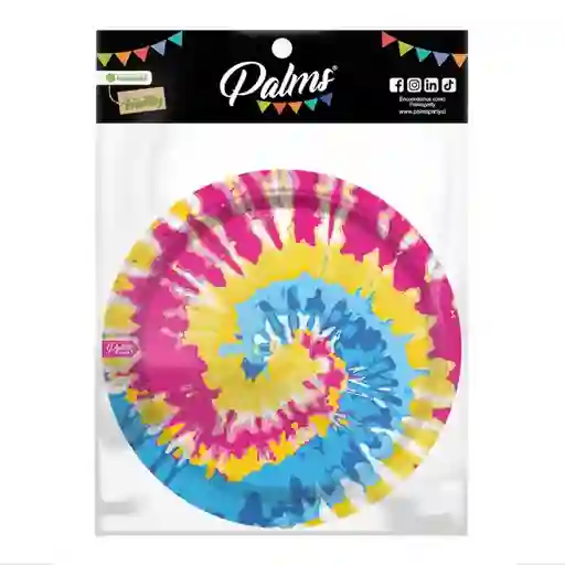 Palms Set Plato Tie Dye