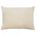 Funda Para Almohadón de Algodón Texturizado 70 x 50 cm