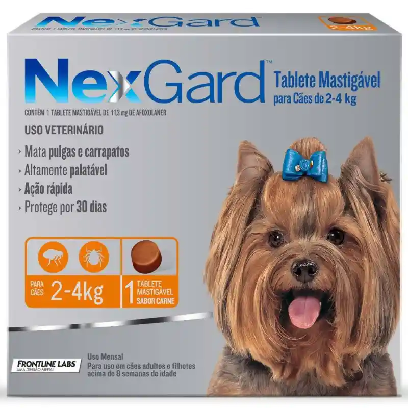 Nexgard Antiparasitario para Perro (2 a 4 Kg)
