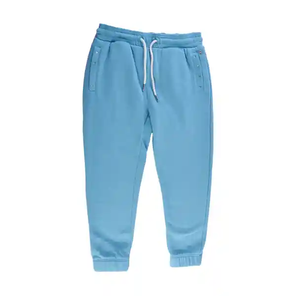 Pantalón Buzo Niña Turquesa Talla 3 A Pillin