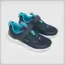 Zapatillas Deportiva de Niño Azul/Gris Talla 36 Colloky