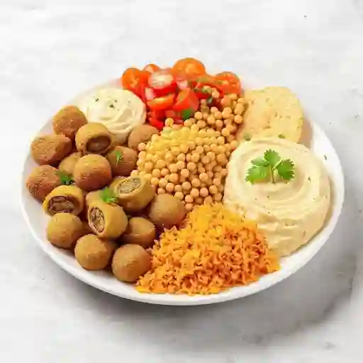 Plato Arabe Tradicional Veggie
