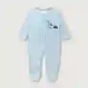 Osito Esencial de Bebé Niño Celeste Talla 6M Opaline