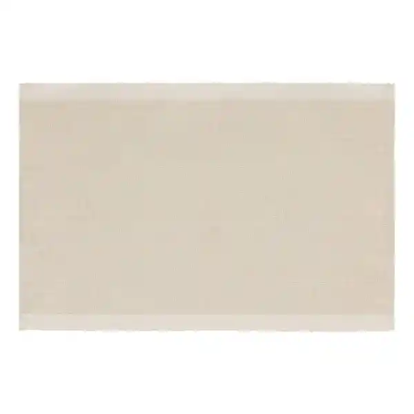 Individual de Algodón Color Liso Beige 45 x 33 cm Casaideas
