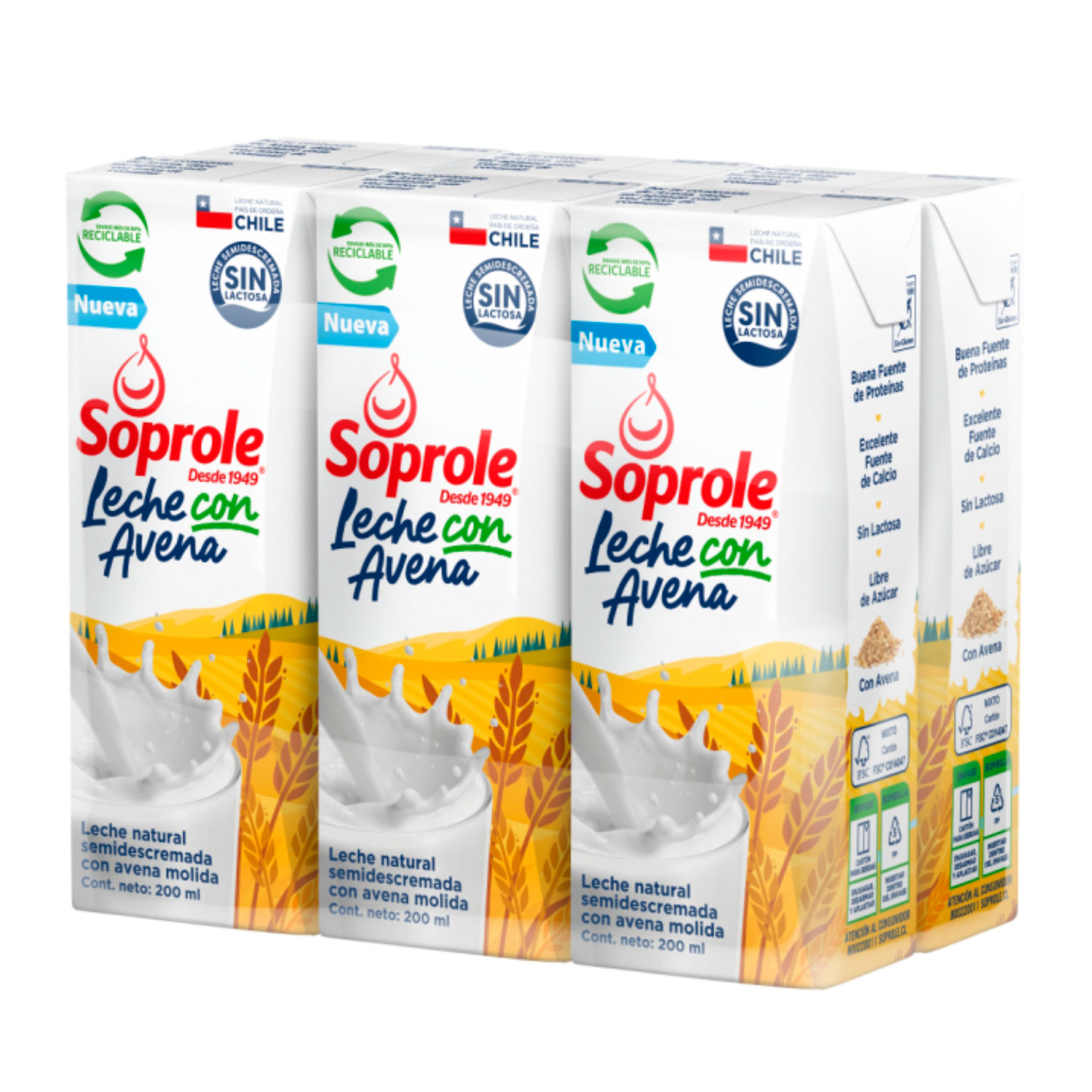 Leche Con Avena Soprole