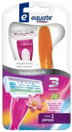 Equate Máquina de Afeitar Desechable 3 Hojas