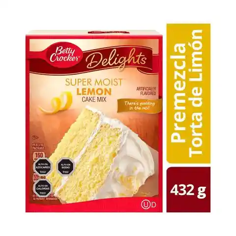 Betty Crocker Mezcla Torta Limón