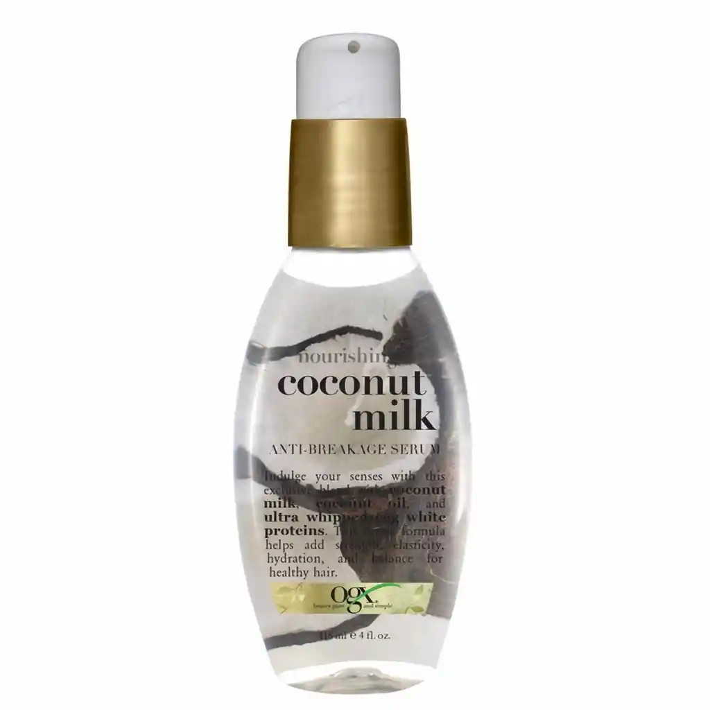 Organix: Serum Capilar Anti-Quiebre Coconut Milk
