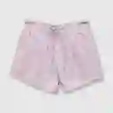 Short Recogido De Punto De Niña Lila Talla 10a